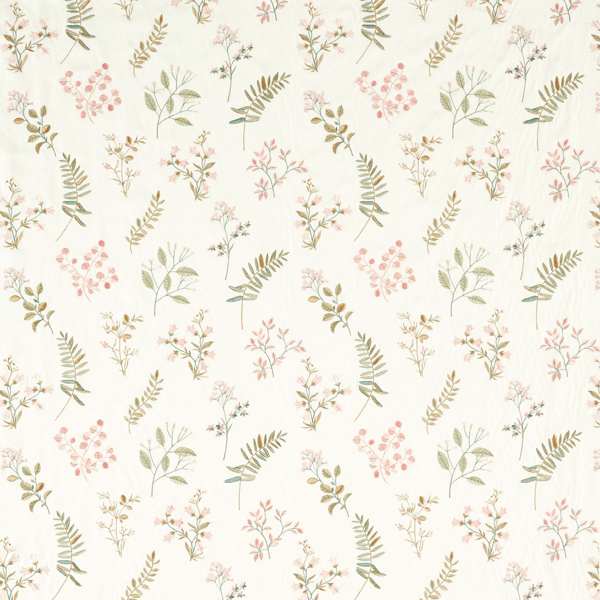 Clarke and Clarke Pavilion Brigitte Blush Cushion Cover