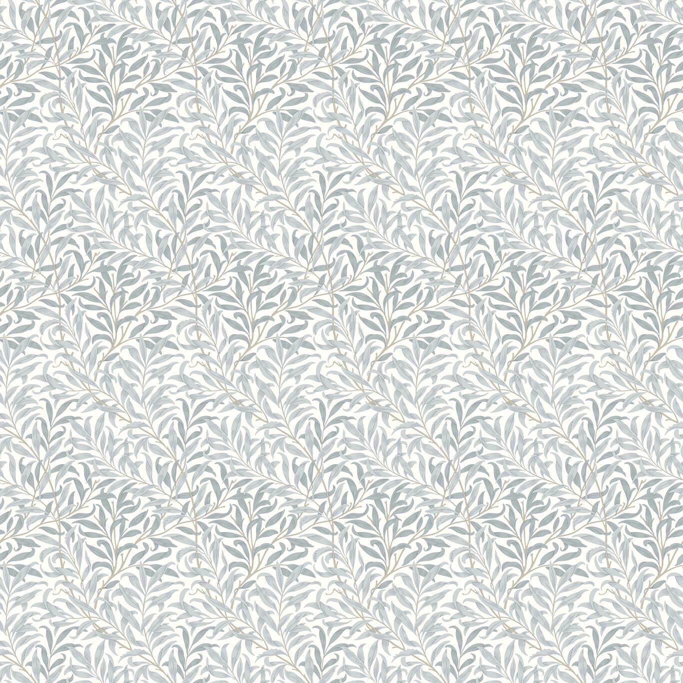 William Morris Willow Boughs Mineral Roman Blind