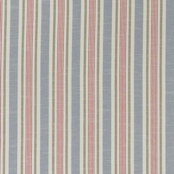 Studio G Bempton Mappleton Denim/Red Curtains