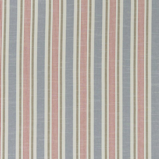 Studio G Bempton Mappleton Denim/Red Curtains