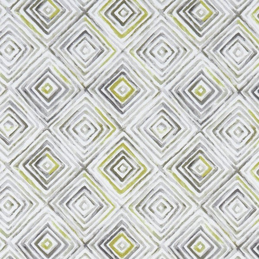 Studio G Palmero Otis Chartreuse-Charcoal Curtains