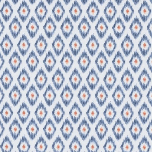 Studio G Coordinates Zora Denim/Spice Curtains