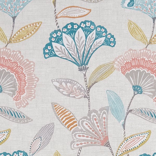 Studio G Bohemia Bohemia Coral/Teal Roman Blind