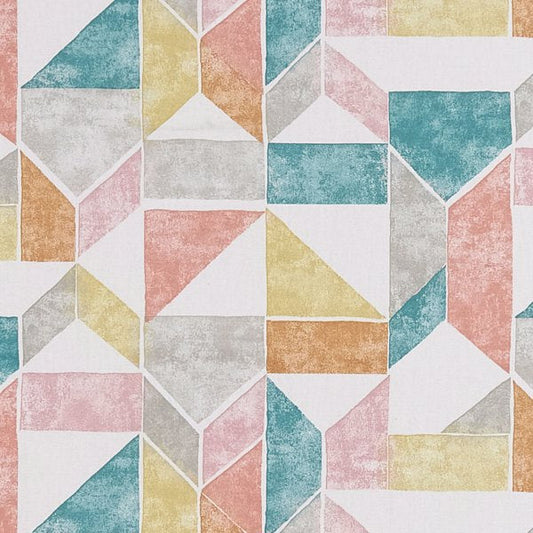 Studio G Bohemia Lanna Coral/Teal Cushion Cover