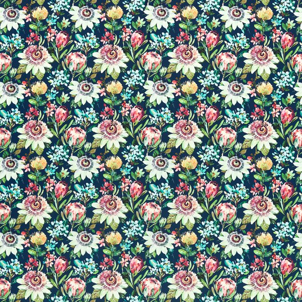 Studio G Amazonia Paradise Midnight Velvet Cushion Cover