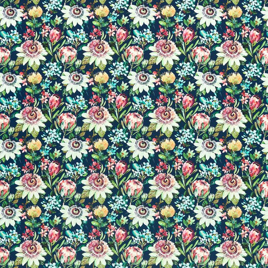 Studio G Amazonia Paradise Midnight Velvet Roman Blind