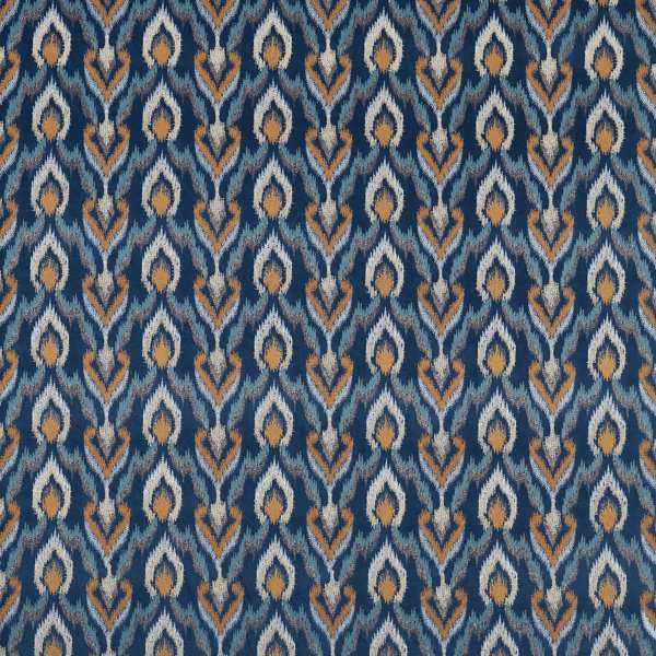 Clarke and Clarke Dimora Velluto Midnight Curtains