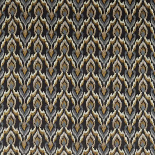 Clarke and Clarke Dimora Velluto Nero Cushion Covers