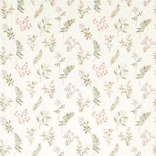 Clarke and Clarke Pavilion Brigitte Blush Cushion Cover