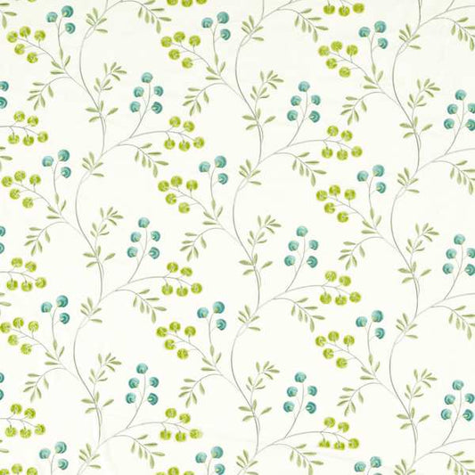 Clarke and Clarke Pavilion Rochelle Apple/Mineral Cushion Cover