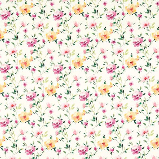 Clarke & Clarke Floral Flourish Serena Summer Roman Blind