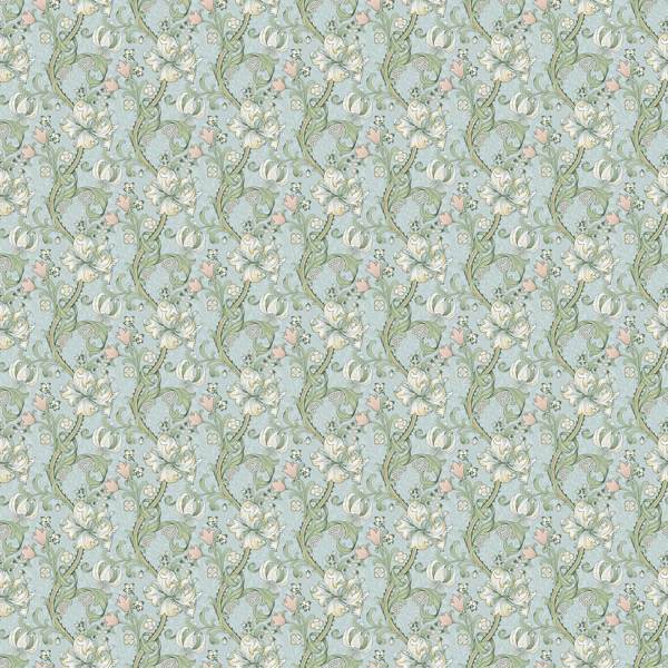 William Morris Golden Lily Apple/Blush Roman Blind