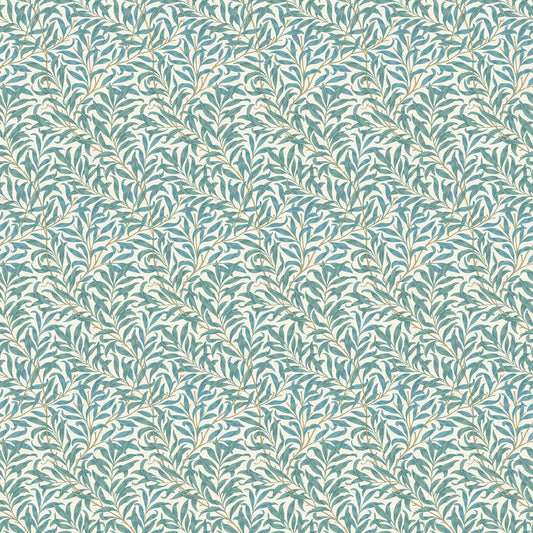 William Morris Willow Boughs Teal Fabric