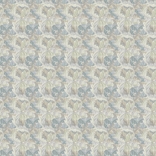 William Morris Acanthus Slate/Dove Roman Blind